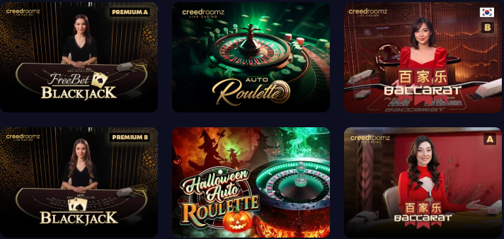 Elephant Bet live casino — Evolution dealers